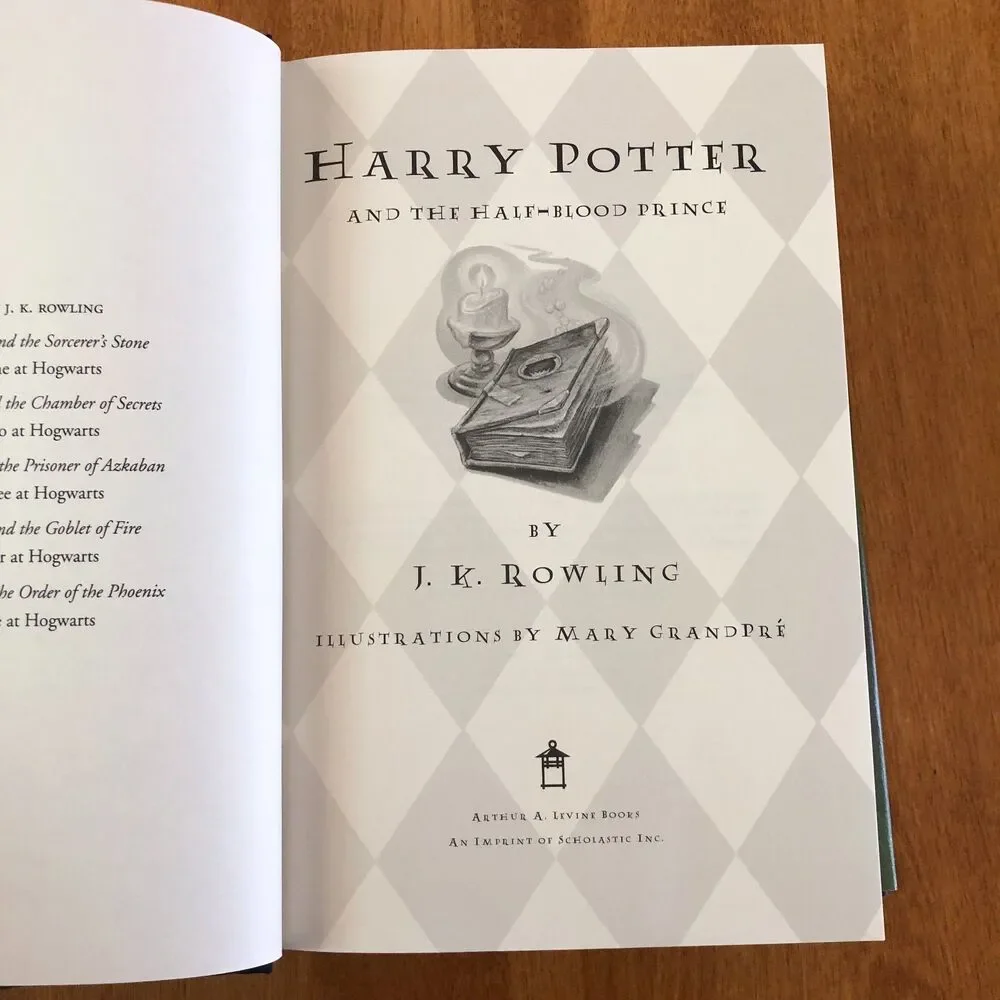 Harry Potter Lot of 3 Hardcover Book Set #5, 6, 7 DJ First American Edition - Picture 6 of 9